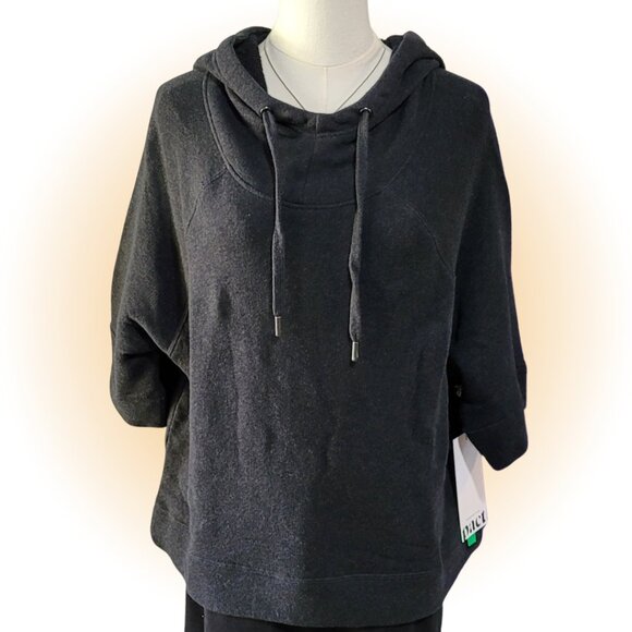 Pact Sweaters - NWT PACT ORGANIC COTTON CROPPED WOMEN'S HOODIE SWEATSHIRT XL